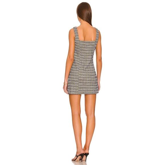 NWT Free People Maxx Mini Shirt Dress in Midnight Combo Size M - Picture 9 of 9